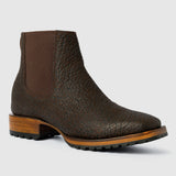 RUGOH | Bull Neck Leather Chelsea Boot