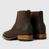 RUGOH | Bull Neck Leather Chelsea Boot